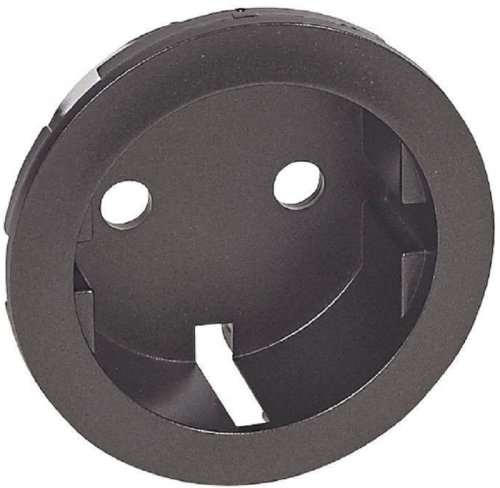 Лицевая панель Legrand Celiane для 1-м. розетки 220В графит картинка